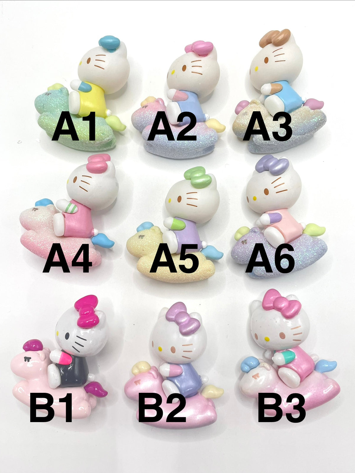 Pen topper character figure HK Sanri diy charm diy beads diy topper kt hello