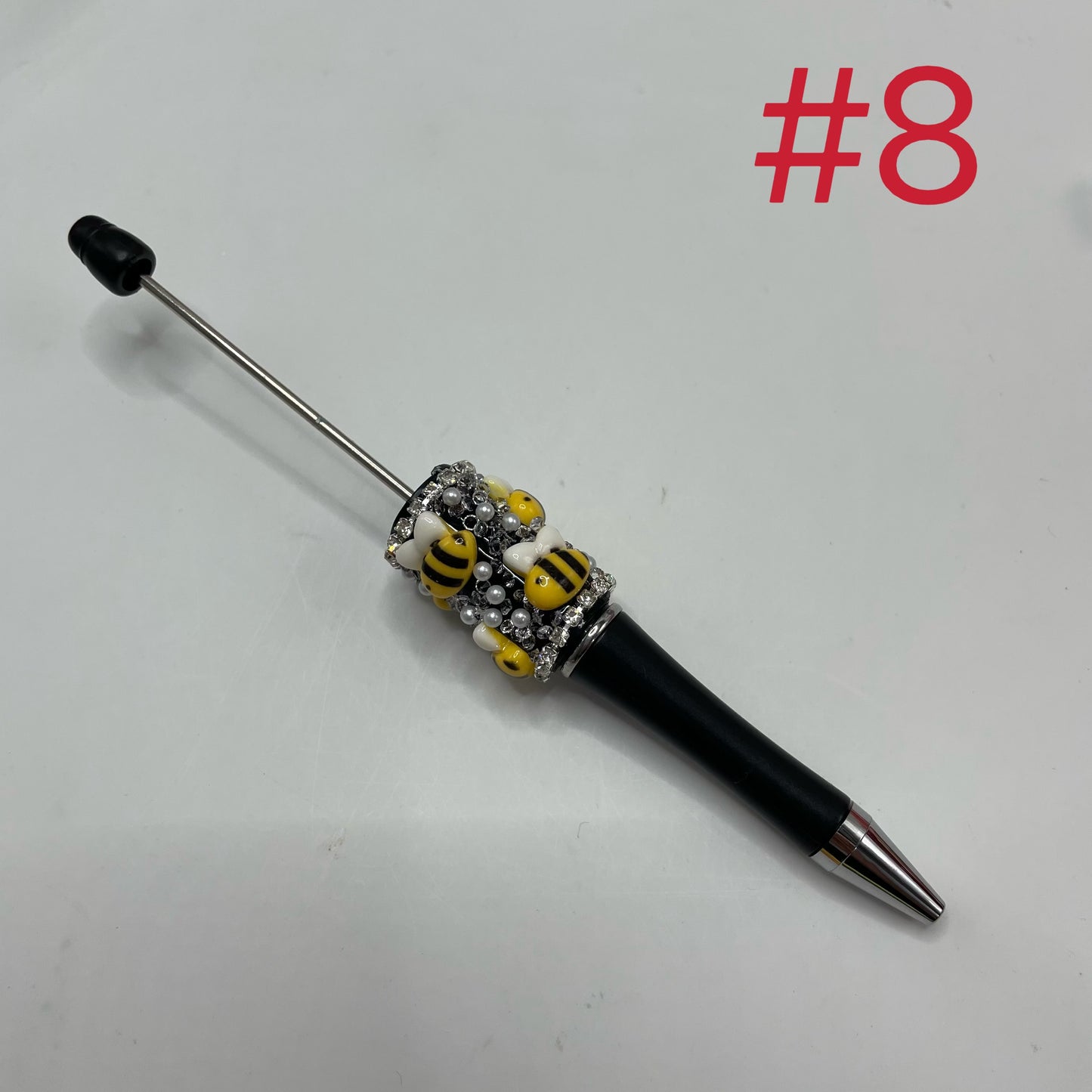 beadable pen character pen cartoon pen with winnie pooh  tiger  bear bee honey  mk,diy pen