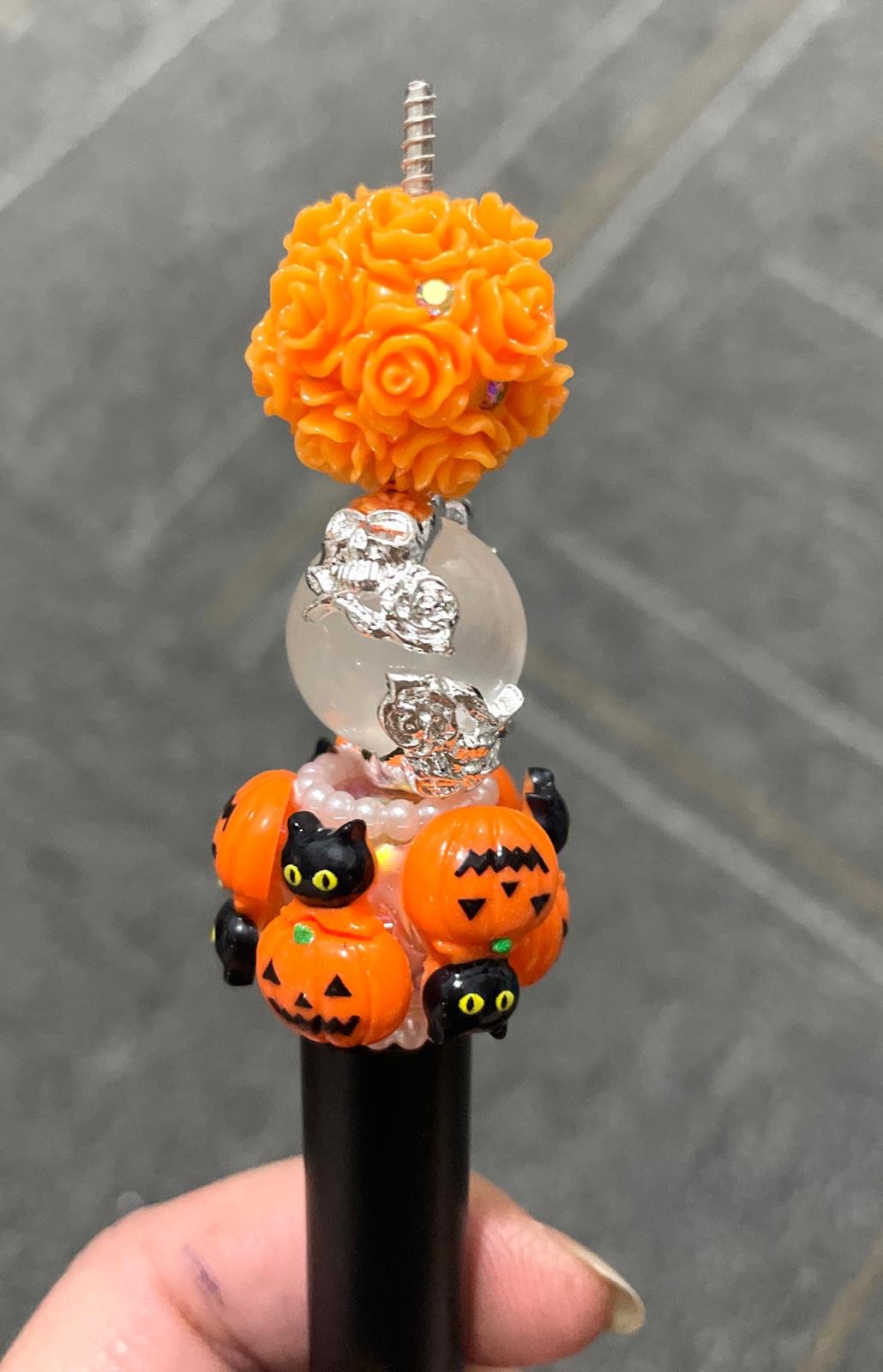 halloween bead metallic spacer skull spacer skull bead cap, random mix color
