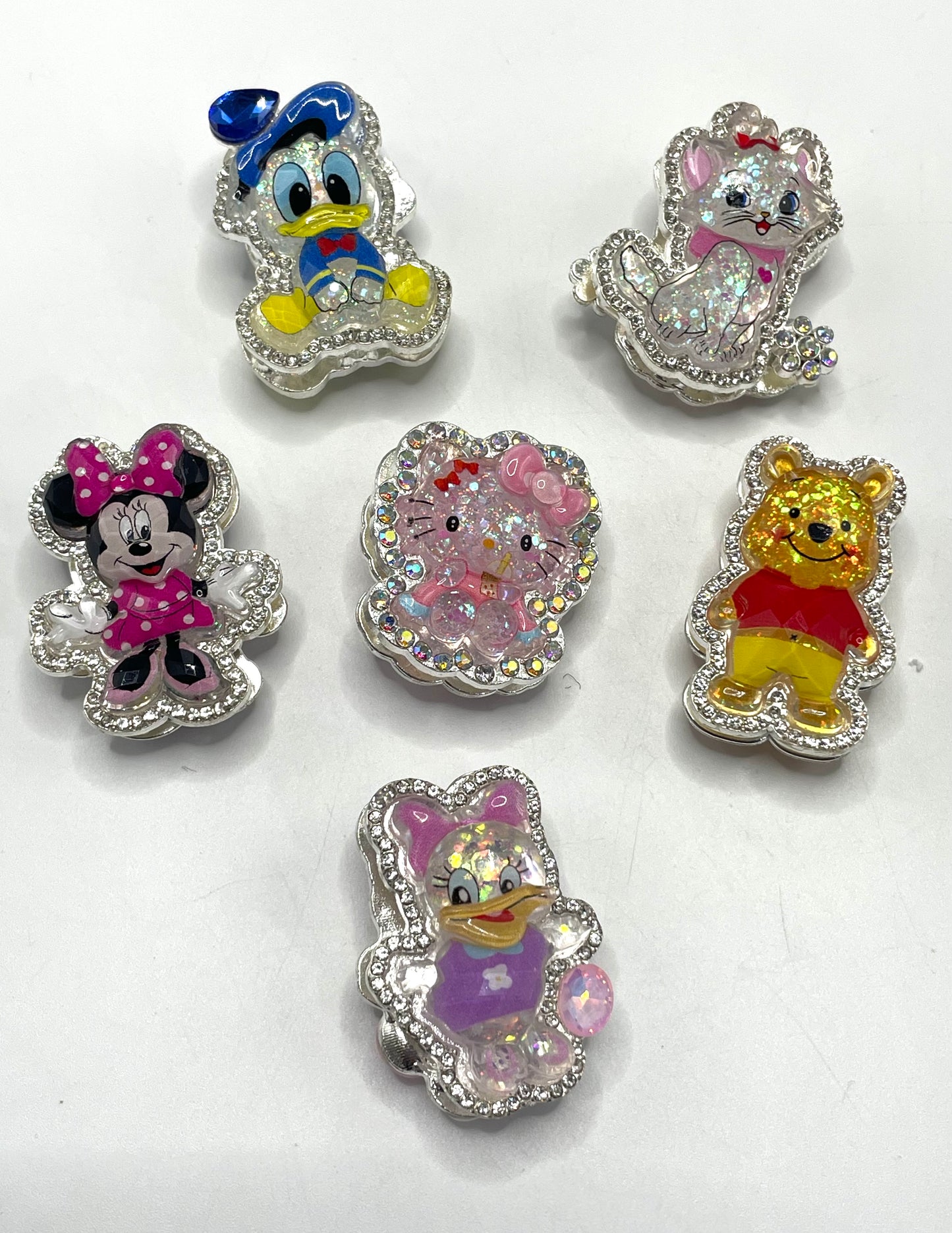 Disney Donald Duck Minnie Metal beads Cartoon beads HK Alloy beads Random Mix