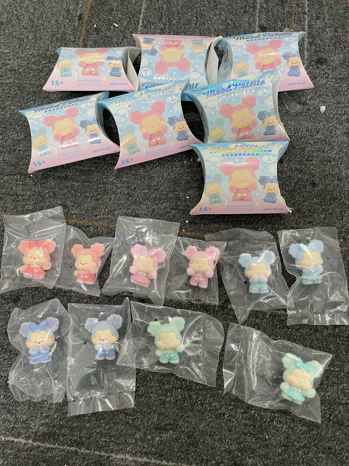 Mk mood palette pen topper bind box figures character