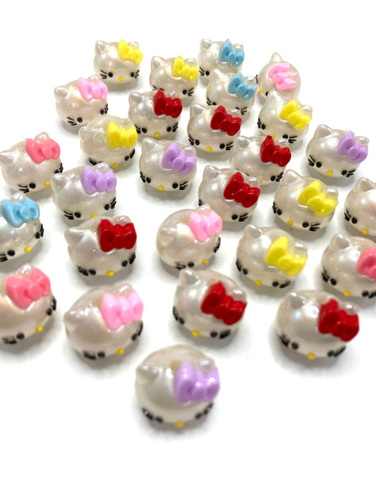 Silicone beads HK glitter Flow sand silicone beads 19mm