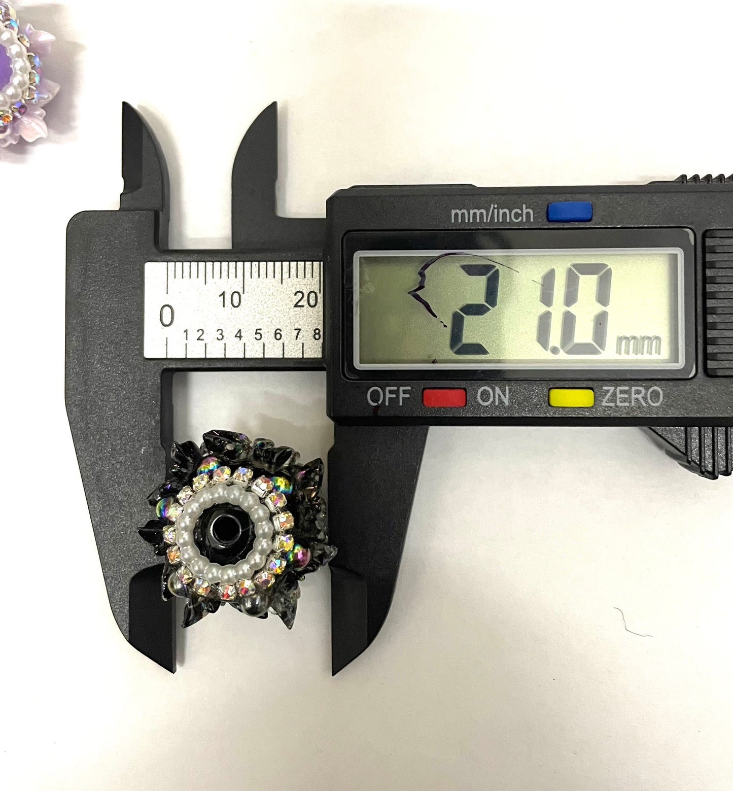 Fancy bead butterfly with pearl spacer fancy beads