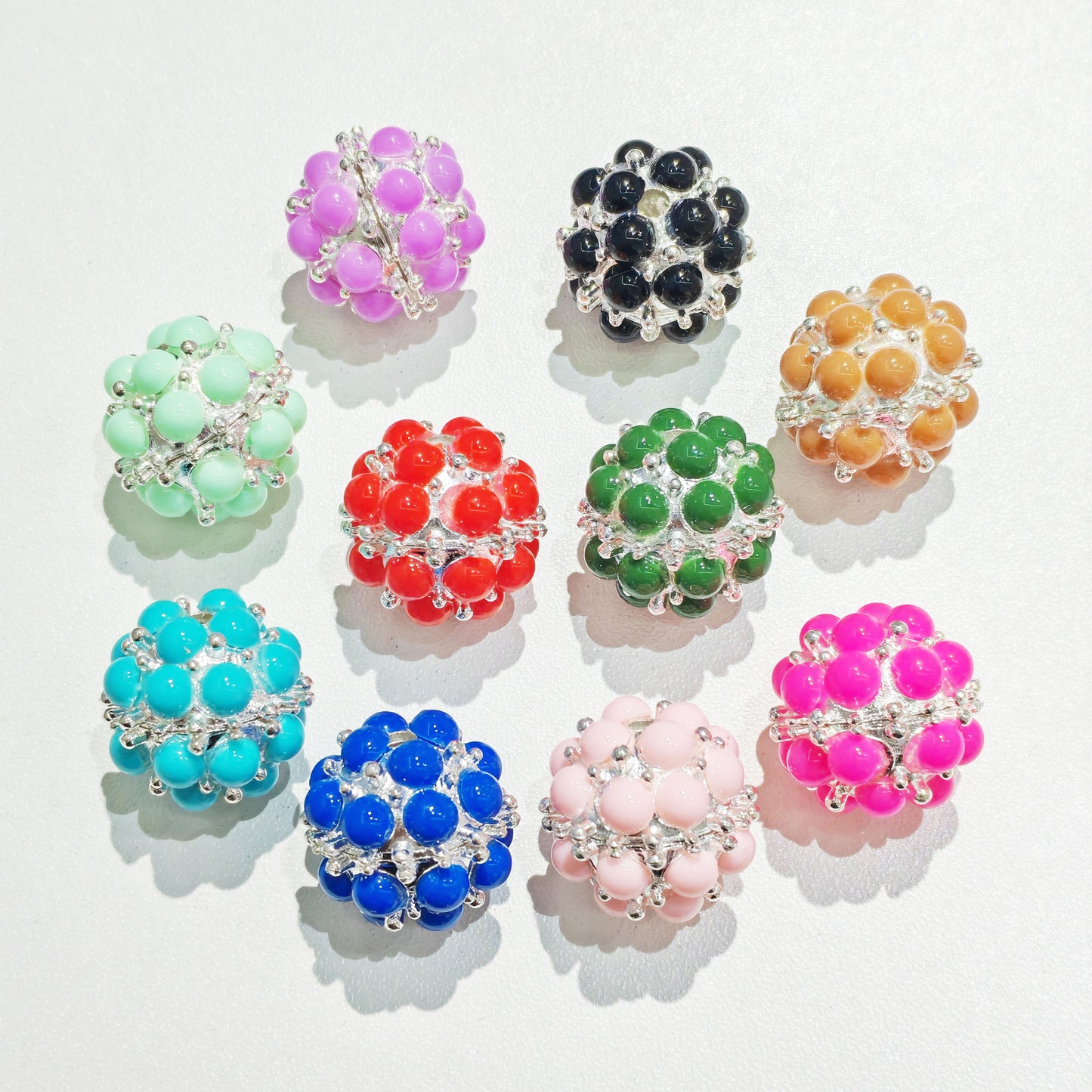 Metal bead metal bubble bead fancy bead