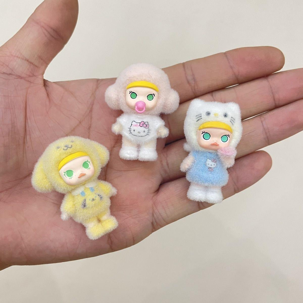 diy pen topper with HK dolls sanri characters