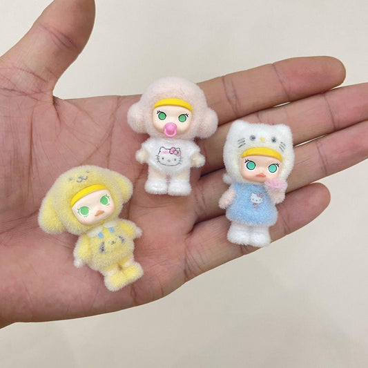 diy pen topper with HK dolls sanri characters