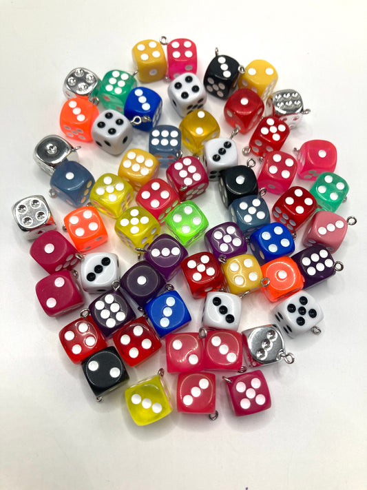 Acrylic beads Transparency Entertainment Screen Dice Random Mix