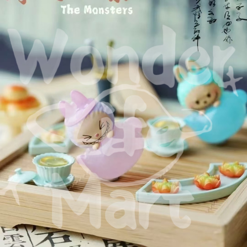 LABUBU Pen Topper Tea pet The adorable doll Furniture for display