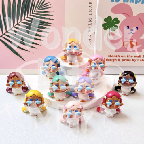 Painting Crying the baby Jungle adventure diy resin cute particle handcrafted jewelry accessories, mobile phone chains, bags, hanging ornaments Toppers Random Mix