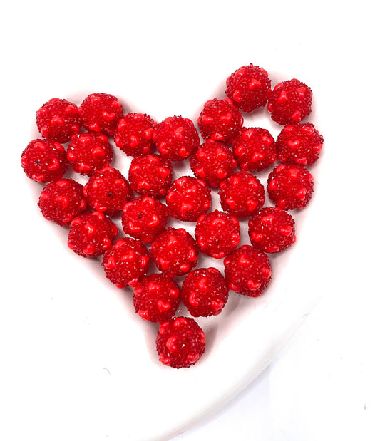 diy beaded beadable sugar beads with heart shape ,color ,random mix