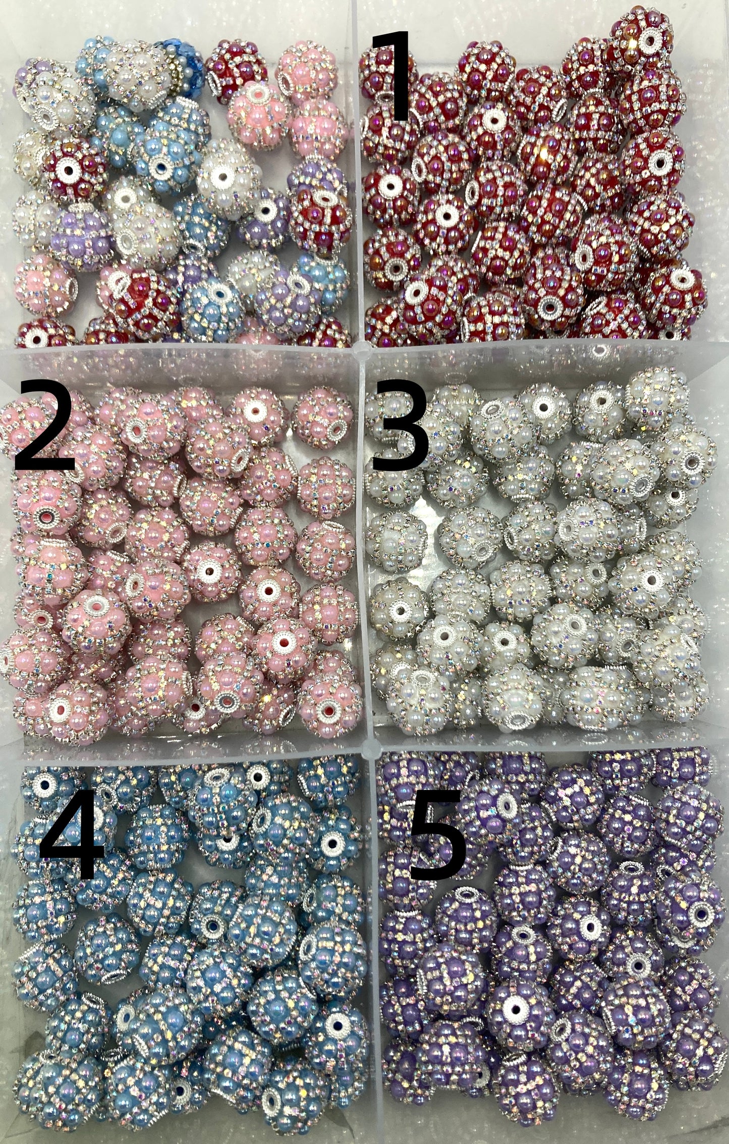 bubble fancy bead bubble bead with chain Metal gasket beads Random Mix