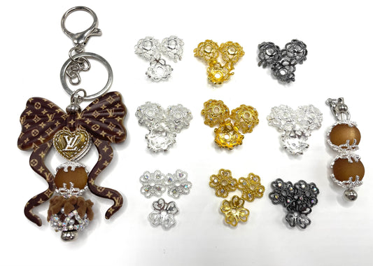 Bead cap metal bead cap spacer  variety styles butterfly ,bow ,heart
