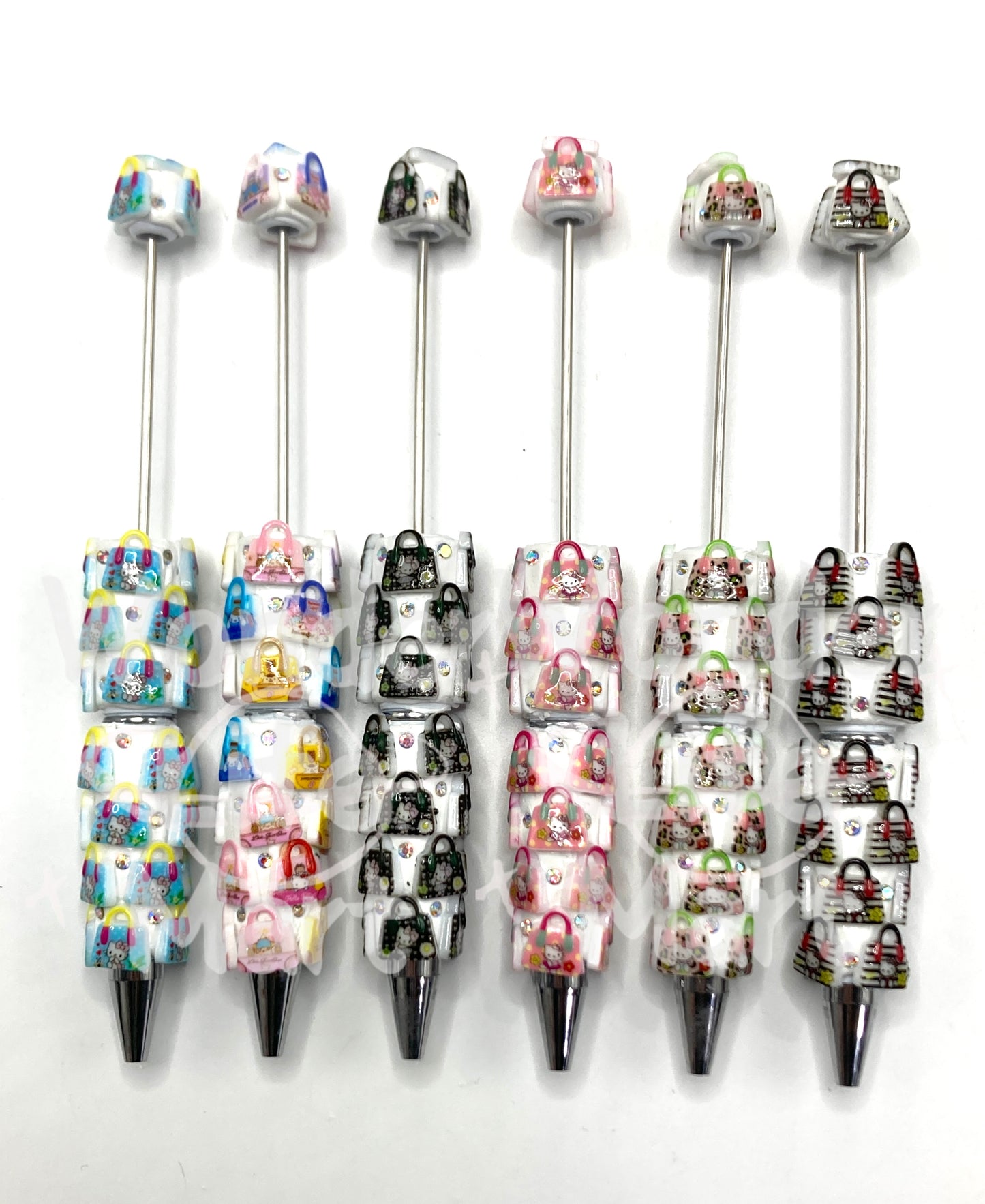 Clay Bead Pencil HK Bag Cute cartoon Backpack Random Mix