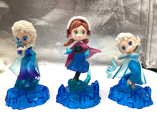 Pen Toppers Princess Elsa Magic Girl Keychain pendant Desk decoration items