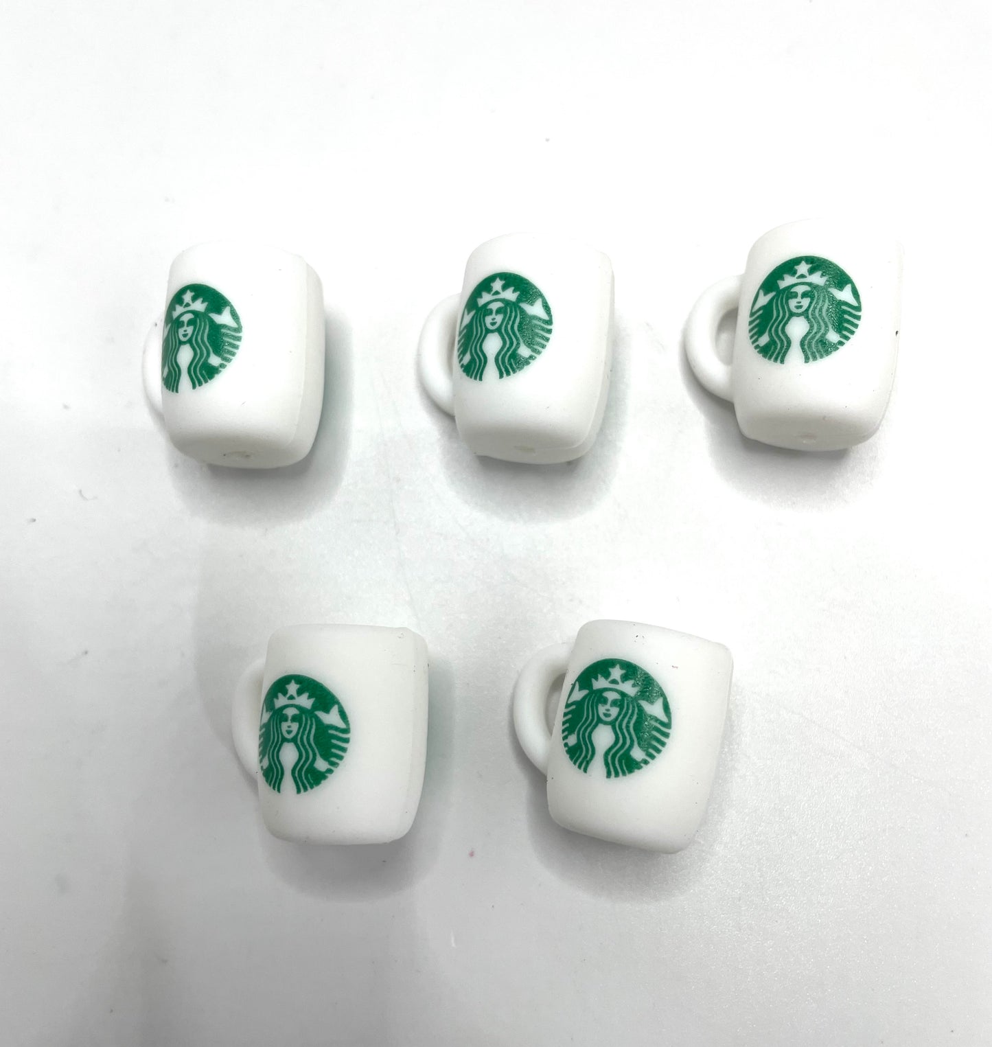 3D beaded beadable silicon beads focal with characters Winnie Pooh star bu capibala with vertical hole