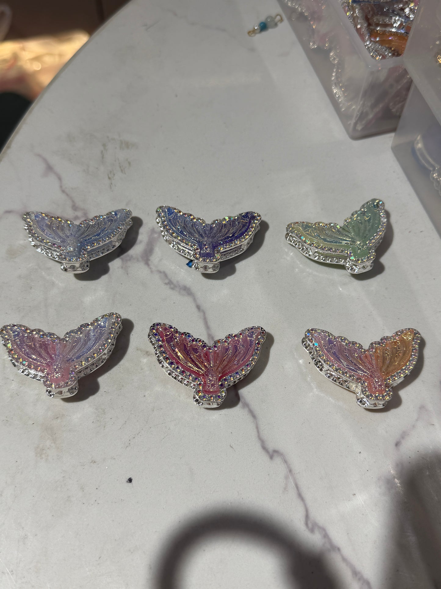 Metal alloy beads Mermaid tail Mermaid tail fin Alloy beads Random Mix