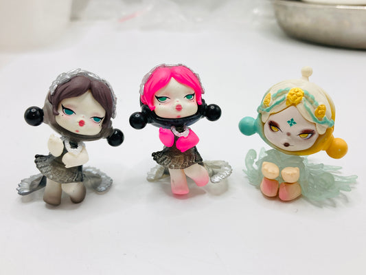 ppmt Pen Toppers Doll figurine Wings Feather dress