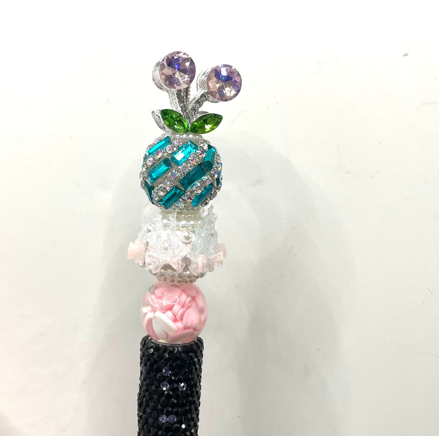 Fancy bead mirror bead with chain fancy bead