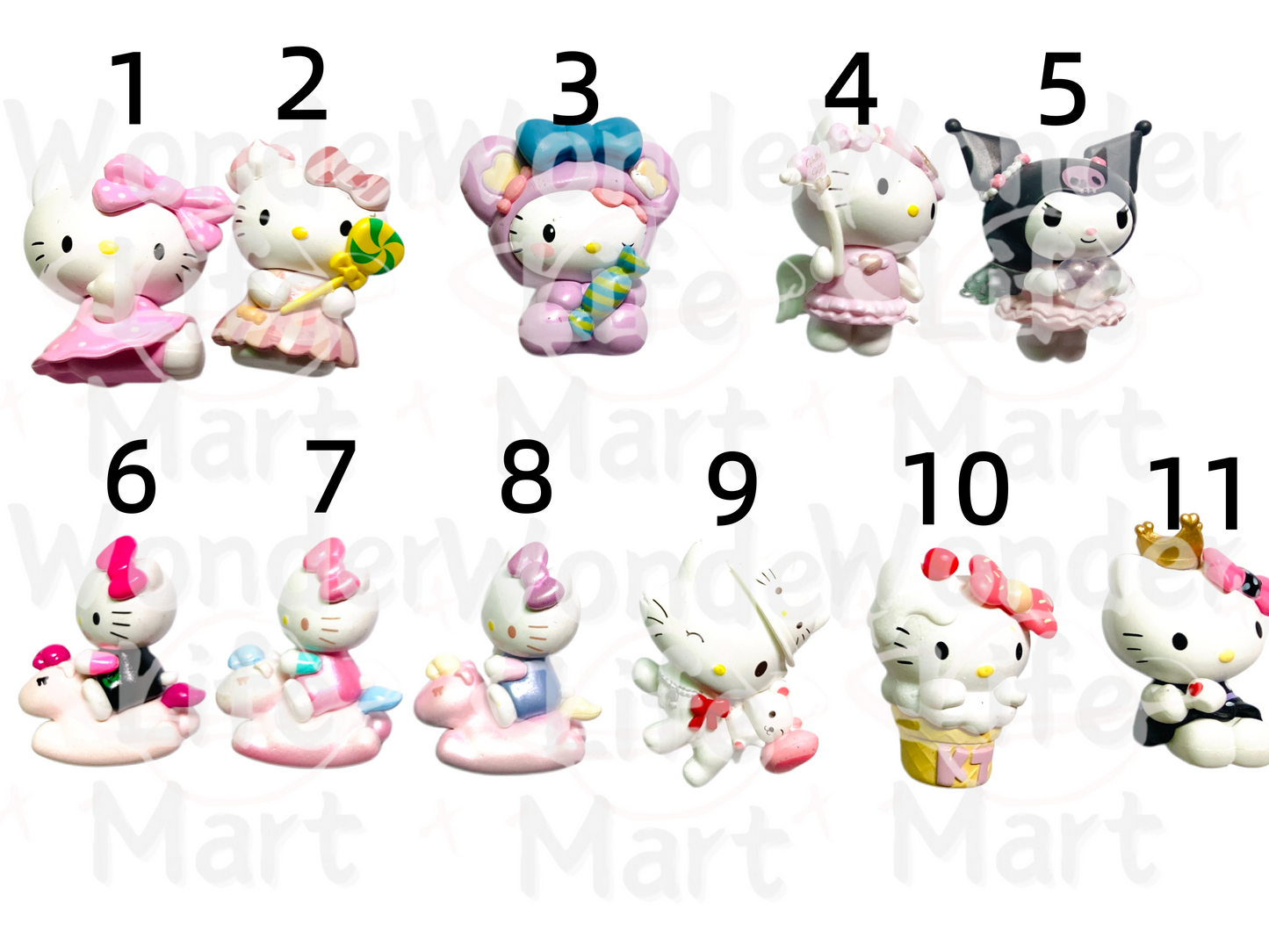 Pen Toppers HK  Cartoon character Figure pendant Random Mix