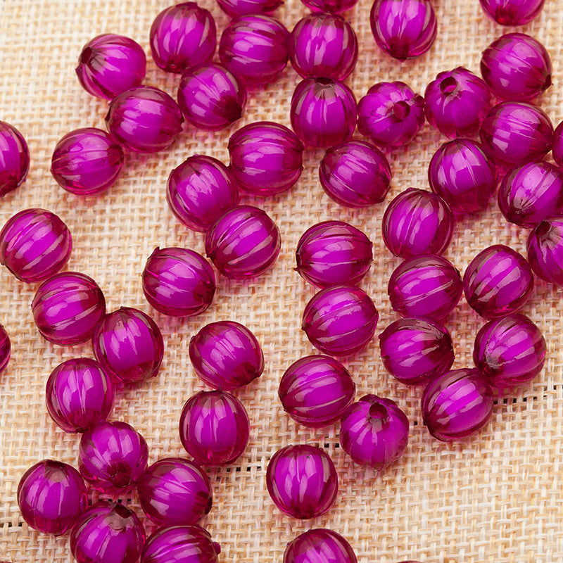 Acrylic pumpkin beads Filled bead Sweet bead Double acrylic pumpkin beads Random Mix