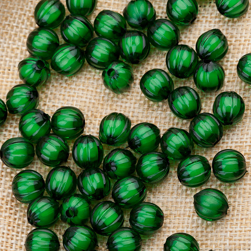 Acrylic pumpkin beads Filled bead Sweet bead Double acrylic pumpkin beads Random Mix