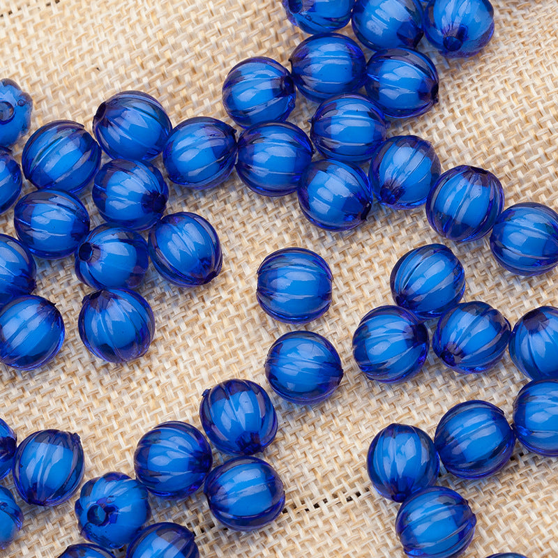 Acrylic pumpkin beads Filled bead Sweet bead Double acrylic pumpkin beads Random Mix