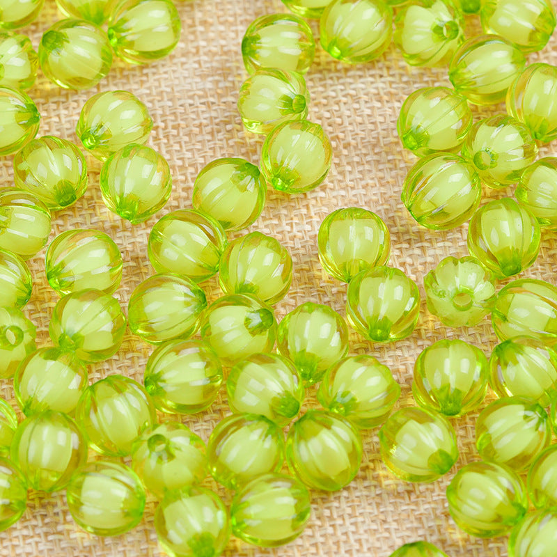 Acrylic pumpkin beads Filled bead Sweet bead Double acrylic pumpkin beads Random Mix