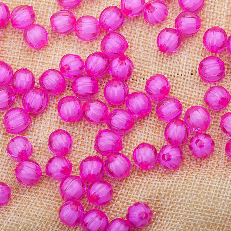 Acrylic pumpkin beads Filled bead Sweet bead Double acrylic pumpkin beads Random Mix
