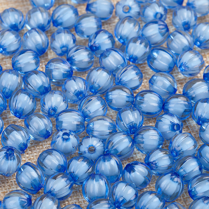 Acrylic pumpkin beads Filled bead Sweet bead Double acrylic pumpkin beads Random Mix