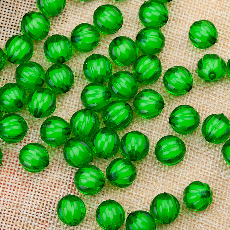 Acrylic pumpkin beads Filled bead Sweet bead Double acrylic pumpkin beads Random Mix