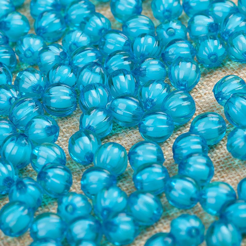 Acrylic pumpkin beads Filled bead Sweet bead Double acrylic pumpkin beads Random Mix