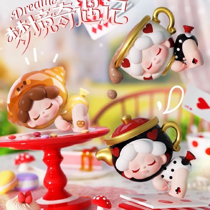 Wendy dodo sugar blind box dream adventure pen topper figure diy pen whole set
