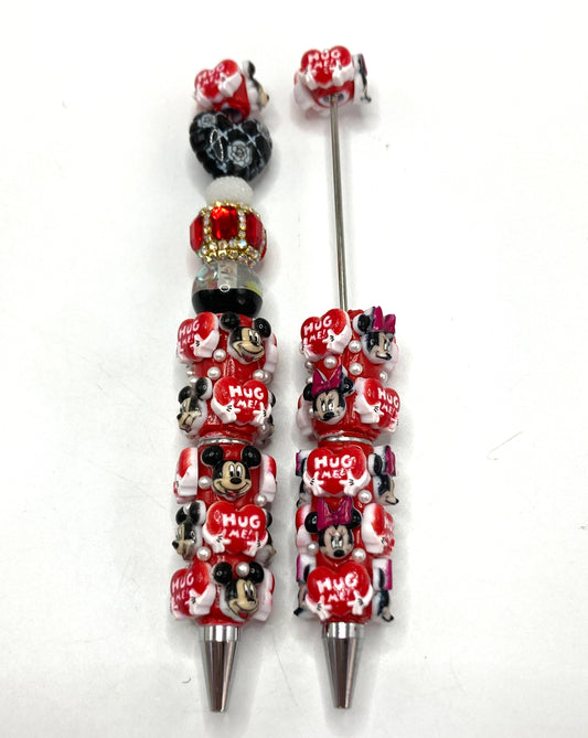 Disne Micke Minni Cute cartoon character Clay Bead Pencil Random Mix