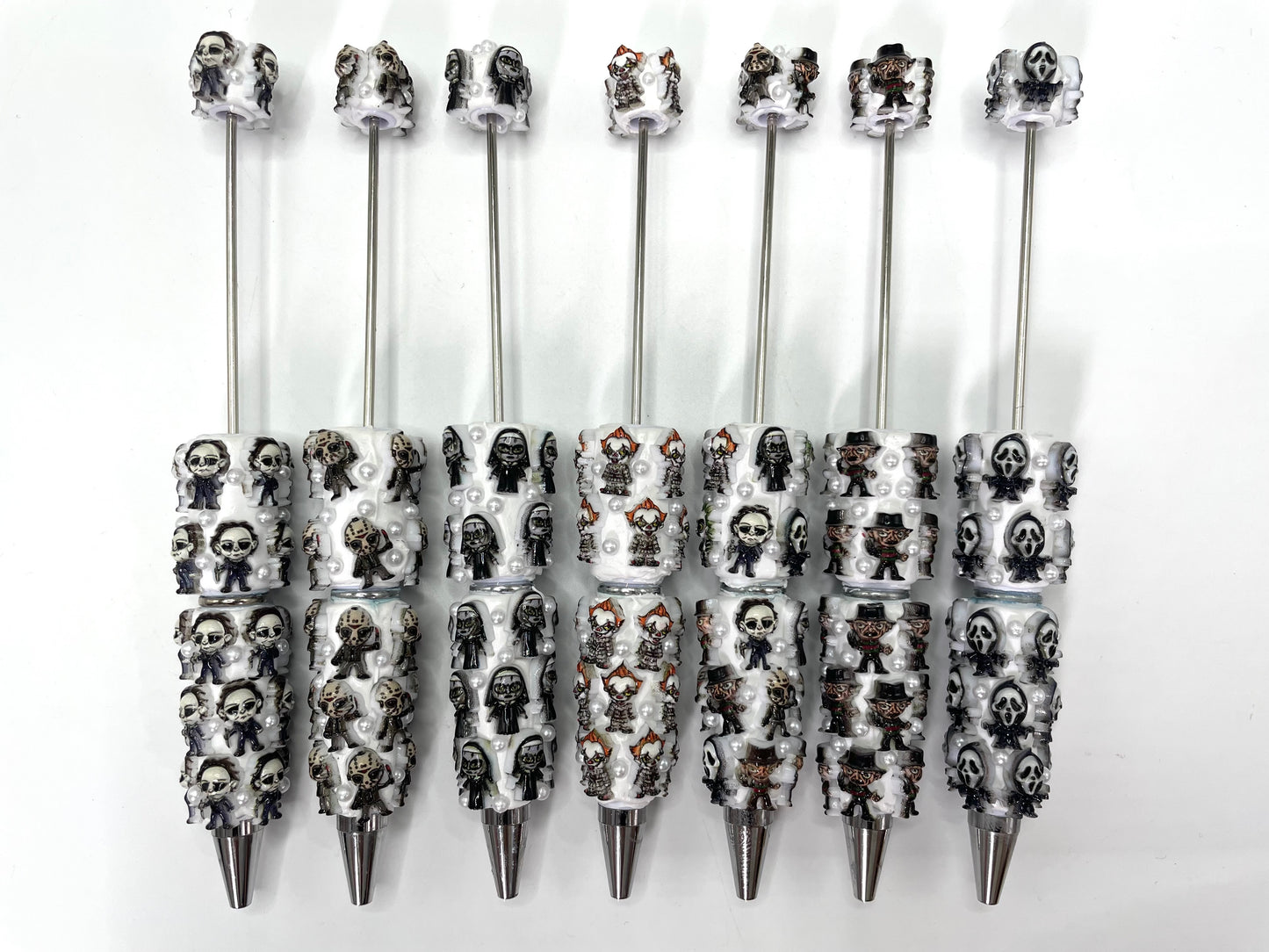 DIY Bead Pen Halloween Series Horror-themed pen Random Mix