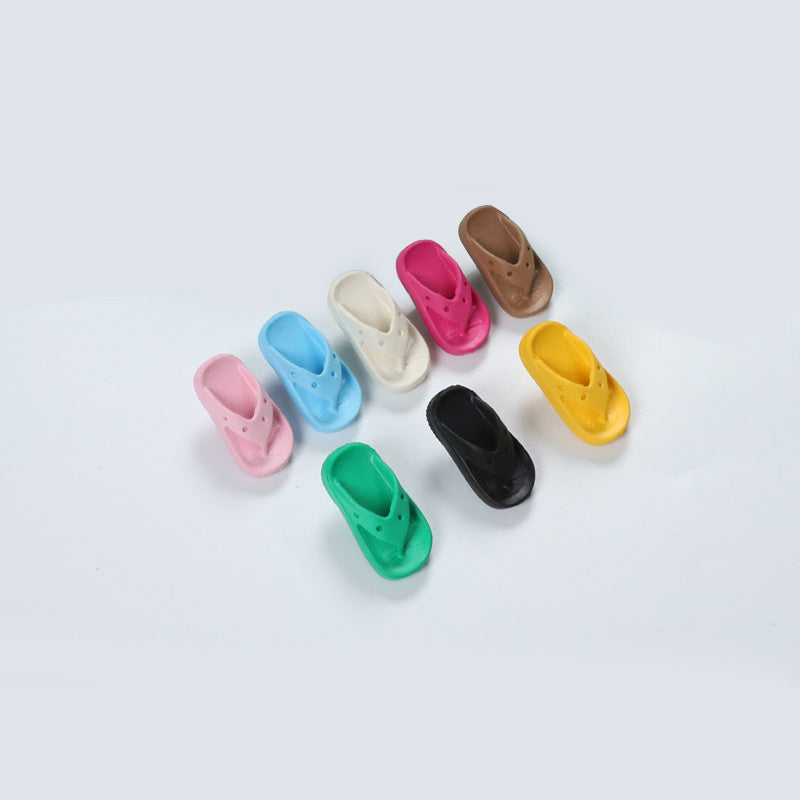 Crocs mini accessory stereo shoes DIY cute mini funny little shoe buckle single Random Mix