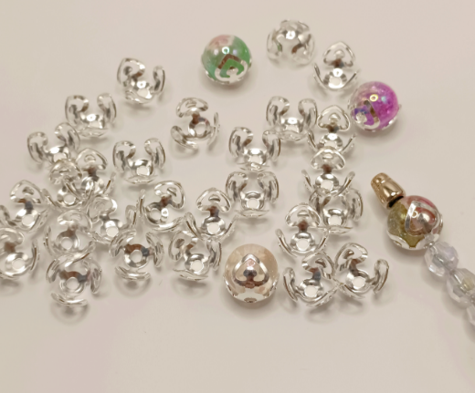 Bead Cap (Heart & star & butterfly )Shape Metal With Gold,Silver And Metal Color Heart Bead Spacer ,16mm