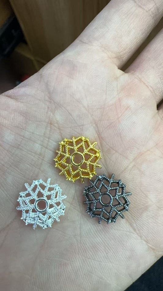 Snow flake spacer metal spacer 16mm