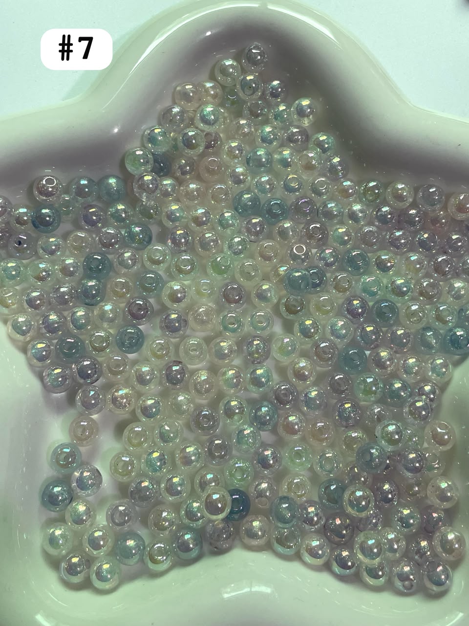 Acrylic beads Various styles and types of beads 7mm-10mm
