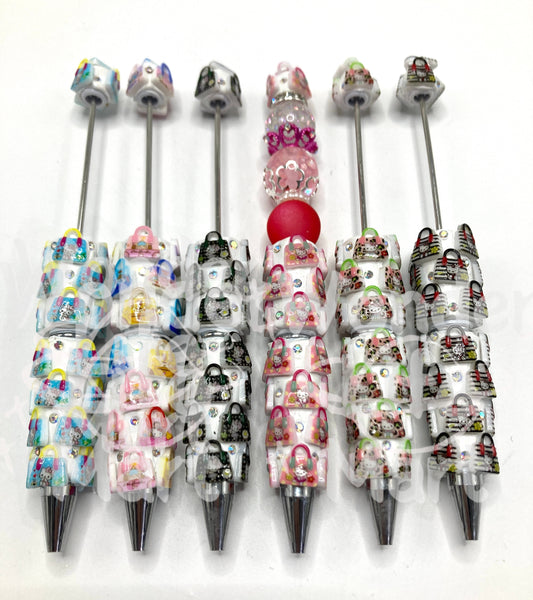 Clay Bead Pencil HK Bag Cute cartoon Backpack Random Mix