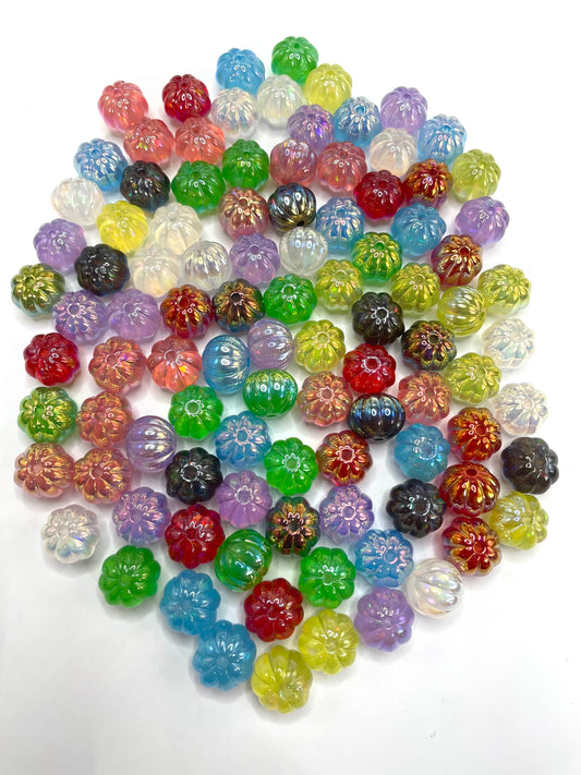 Acrylic beads UV It will change color when exposed to ultraviolet rays. Variable-color beads 16mm