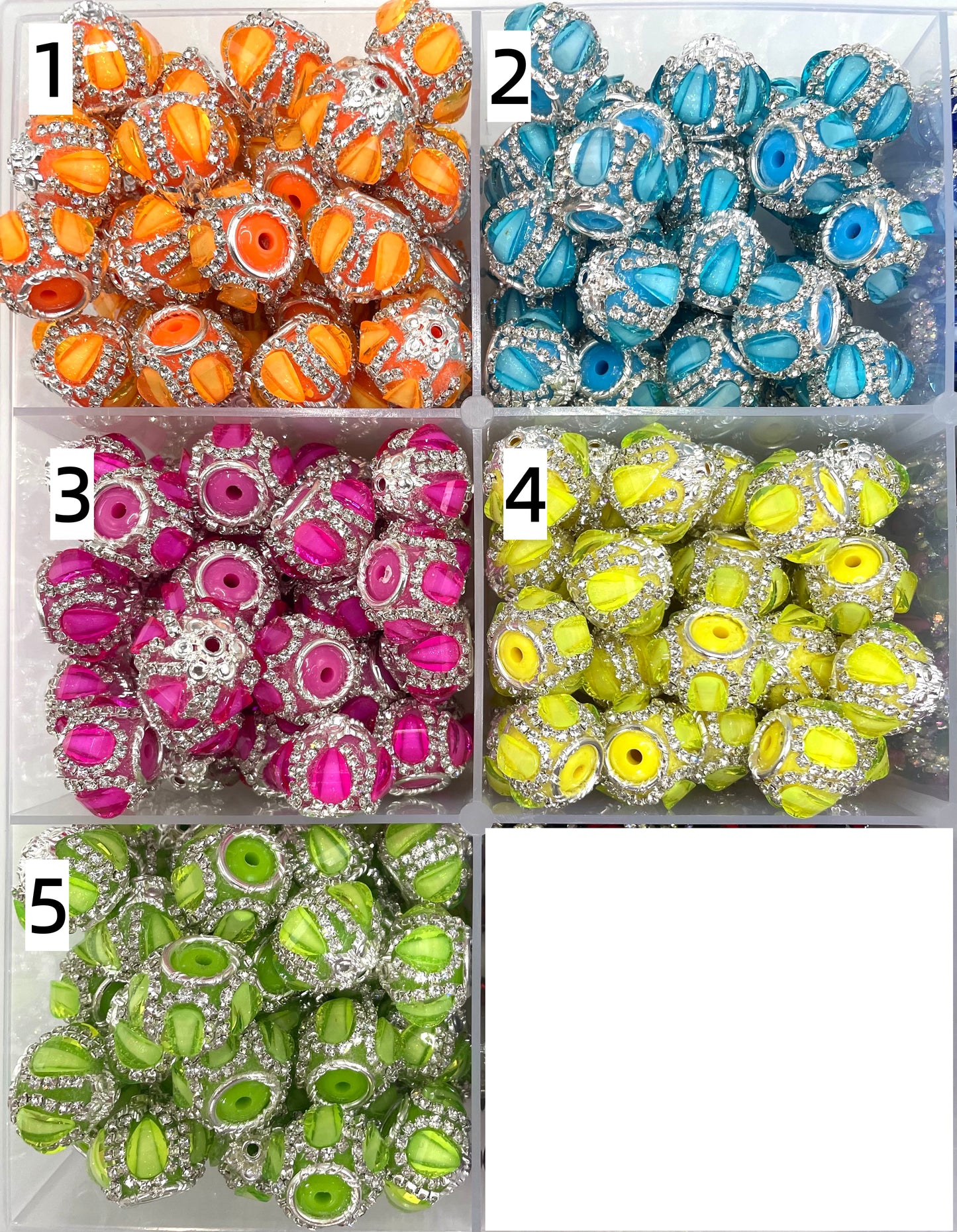 Fancy Beads Pumpkin lantern heart  beads Acrylic Leaves piece Chain Metal gasket Random Mix 18mm