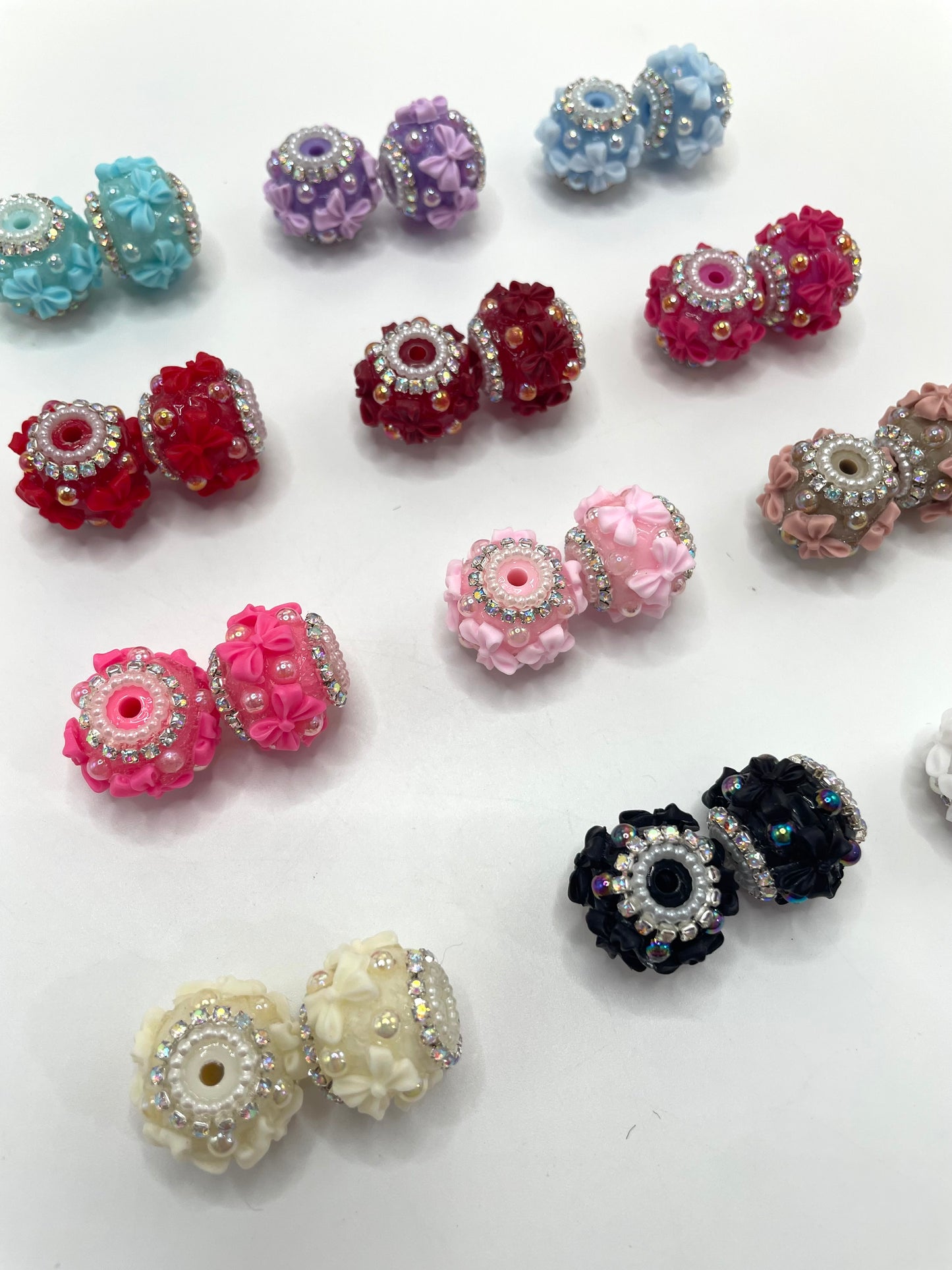 Pearl bubbles Pearl gasket bow Chain uv Bubble Random Mix
