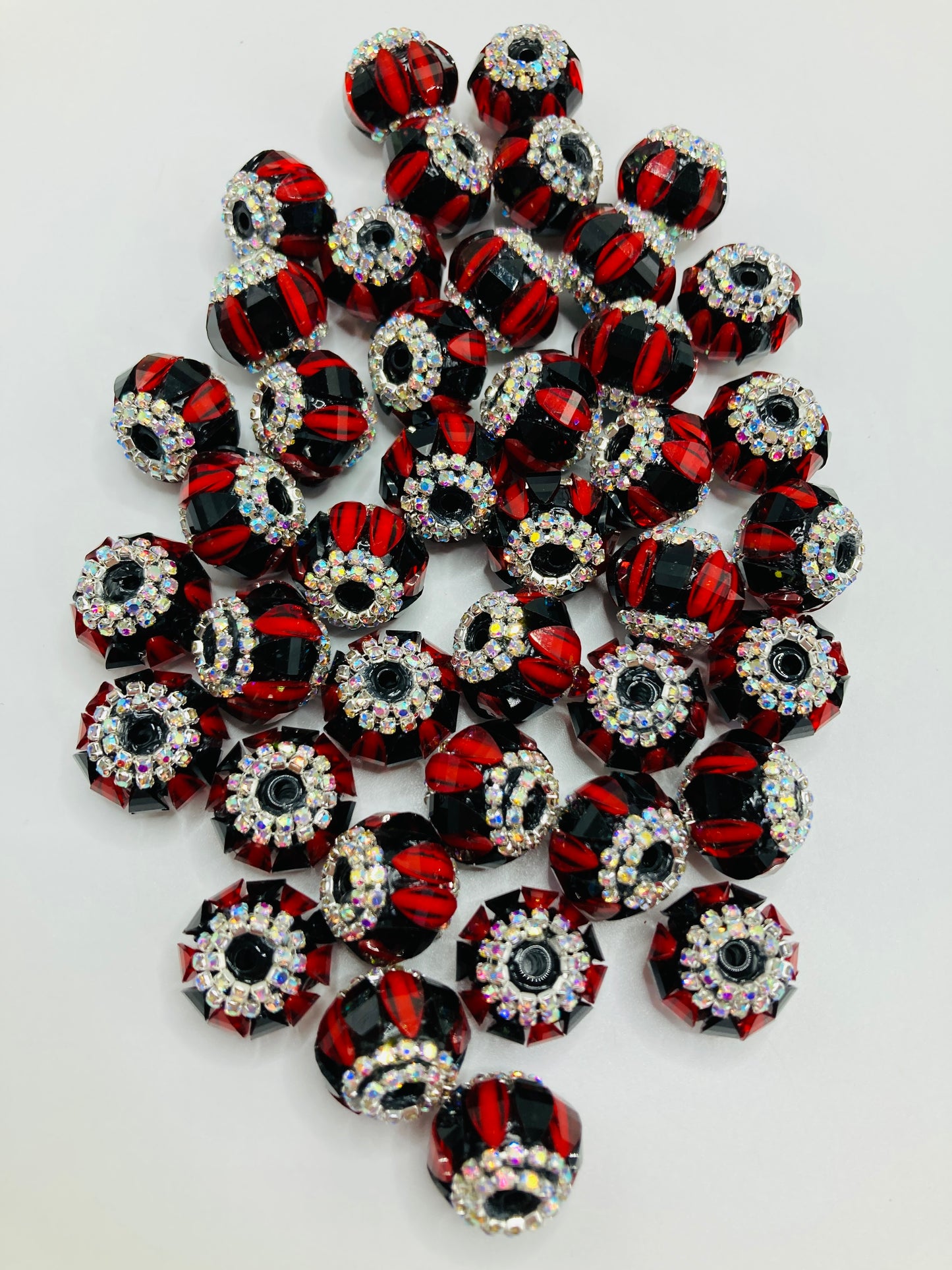 Acrylic beads Pumpkin beads Glued-color pumpkin beads Chain