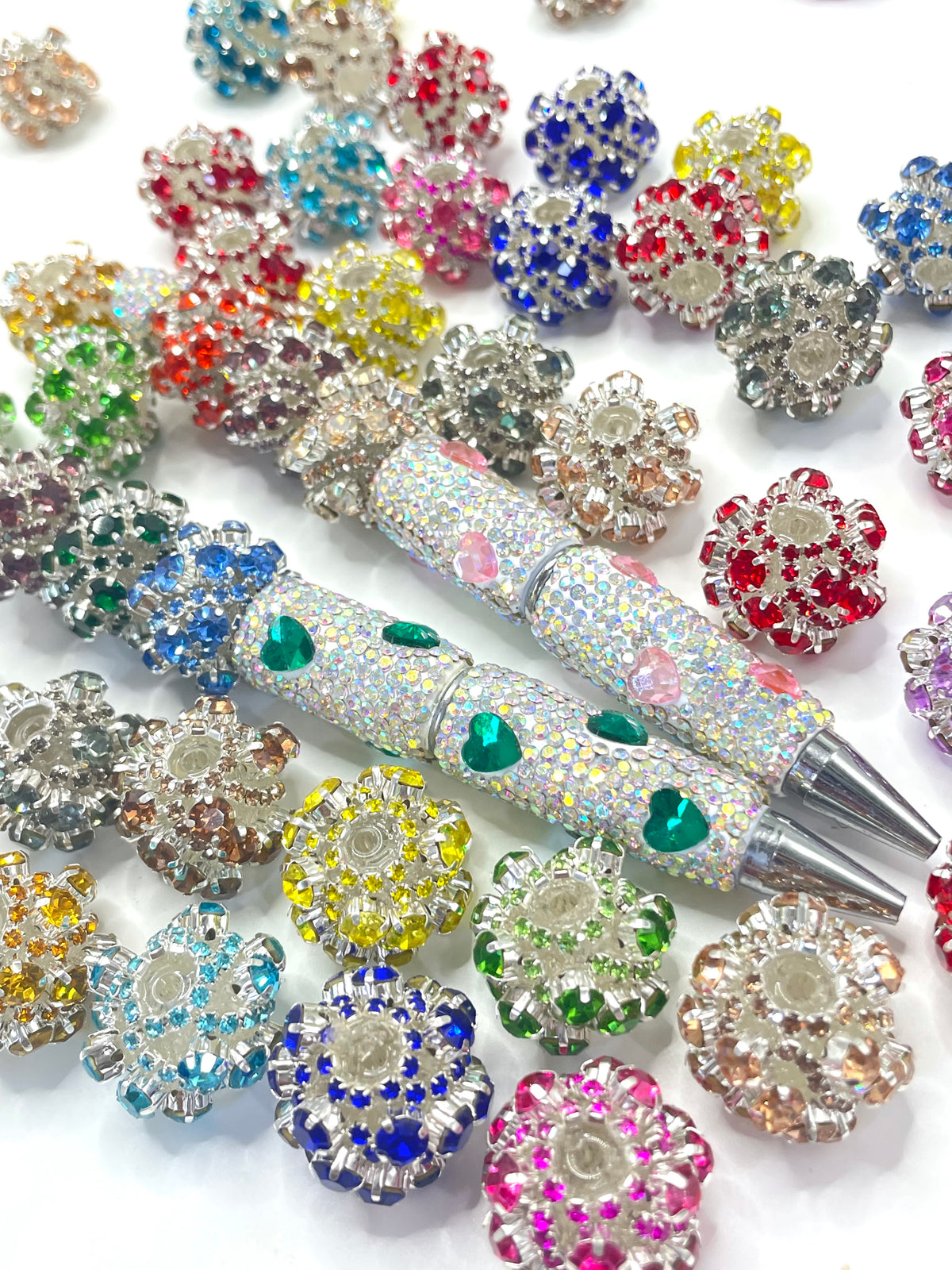 rhinestone fancy bead colorful rhinestone fancy bead