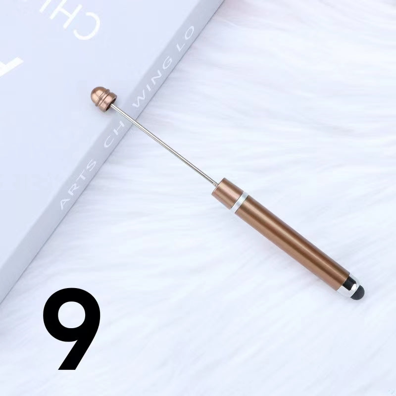 Plastic Stylus Beadable Pen (Touchable and Writable) Multi-color Option