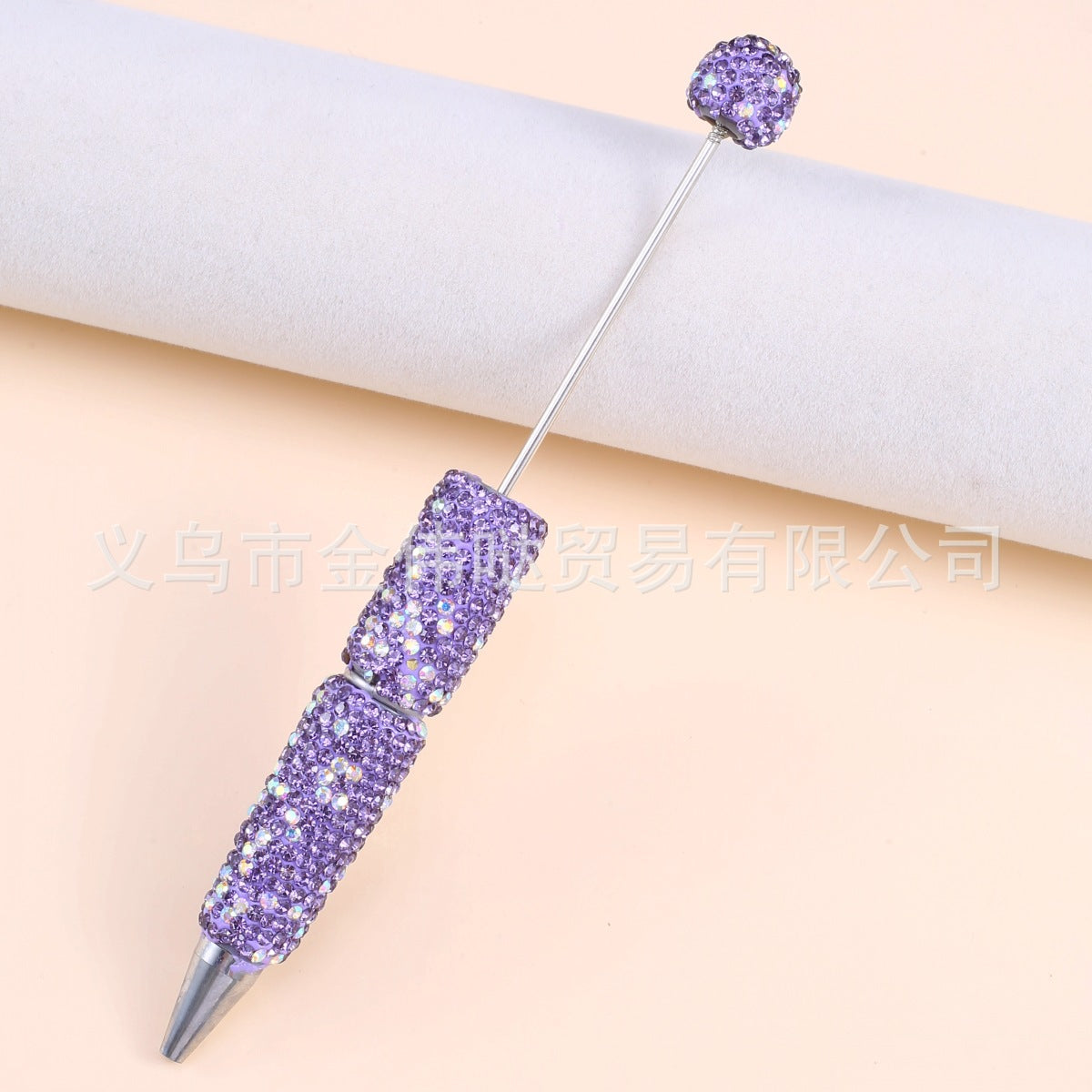 Diy rhinestone beaded beadable pen  ,Random MiX