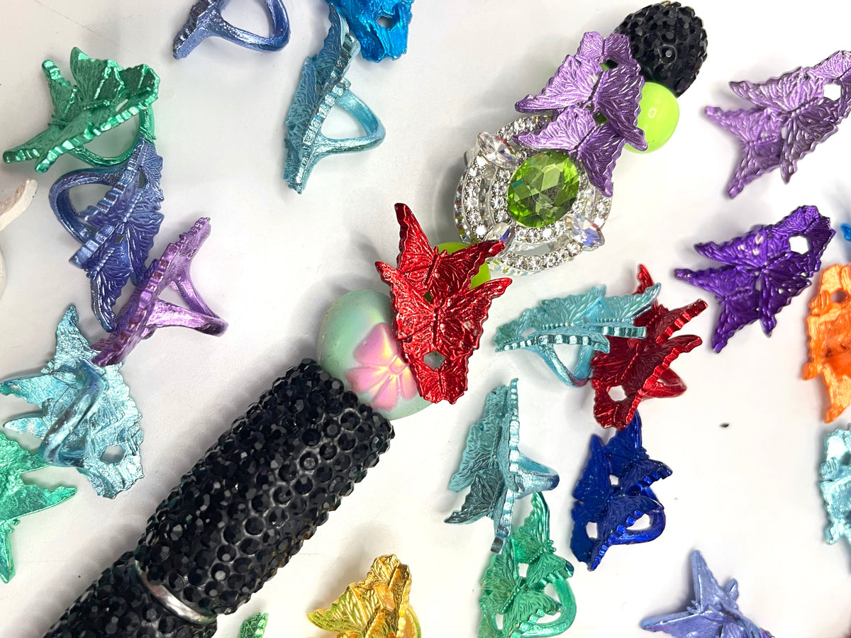 butterfly spacer colorful butterfly spacer