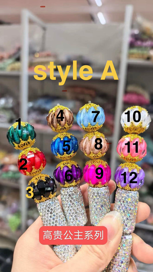 DIY beaded beadable fancy beads ornament with horse eye stone and gun black metal color ,silver color ,gold color bead cap ,random mix