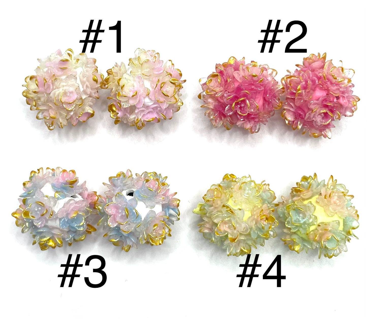 Flower beads