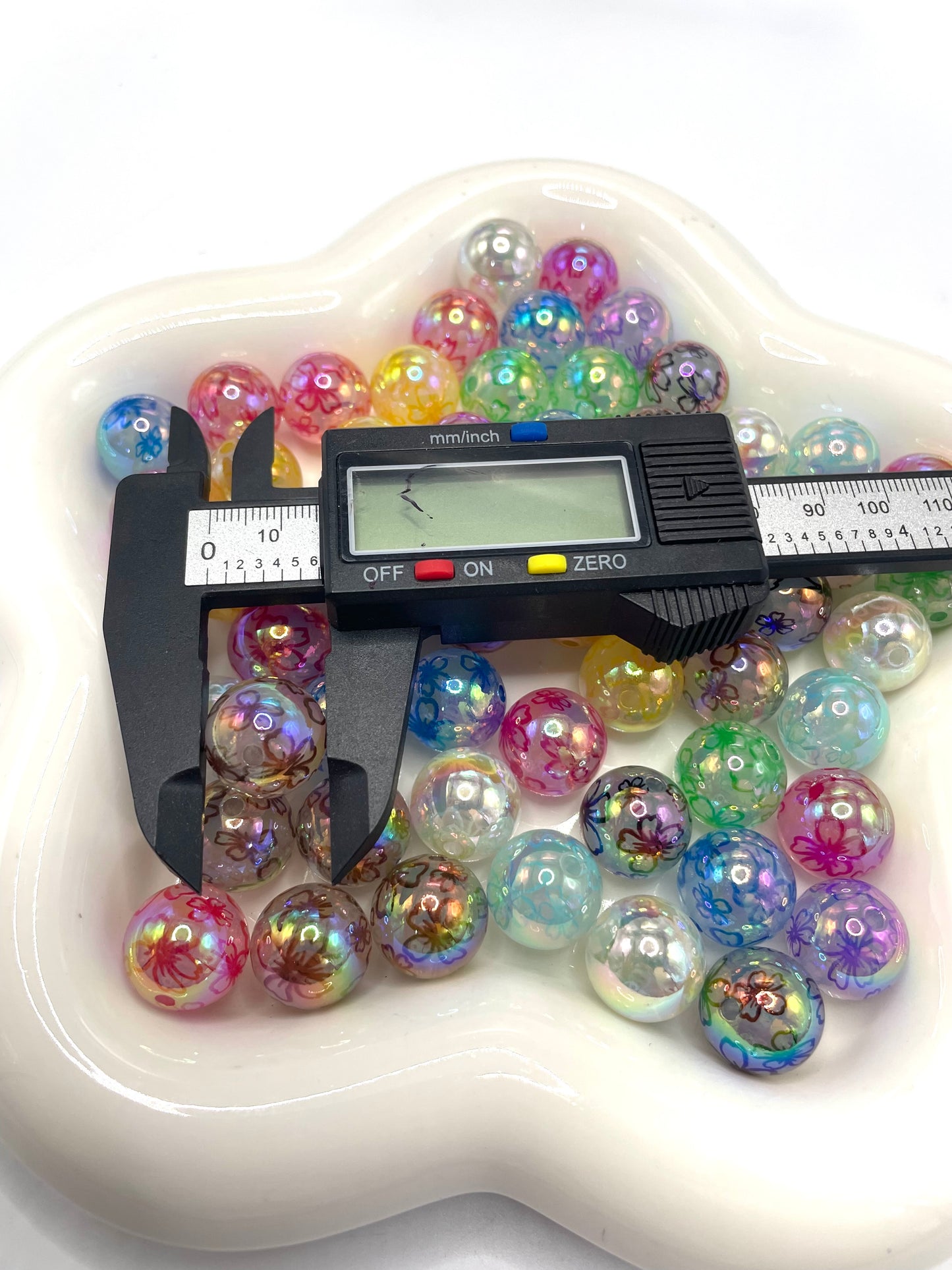 Acrylic beads Acrylic beads Colored acrylic beads 16mm